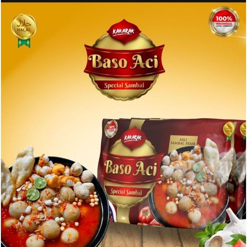 

Bakso Aci Kakarak 200 gram Tulang Rangu