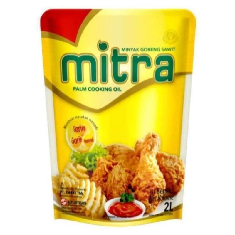 

MINYAK GORENG MITRA 2 LITER PER DUS isi 6pcs