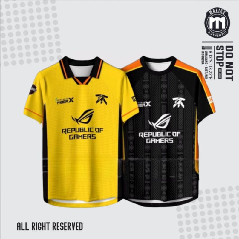 JERSEY BAJU ONIC PH TERBARU HOME AWAY FREE REQ NICKNAME