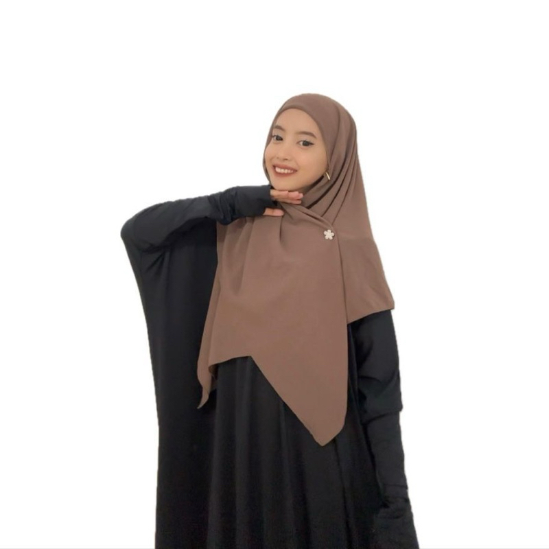 L Scarf - Hijab Segitiga Iner Instan