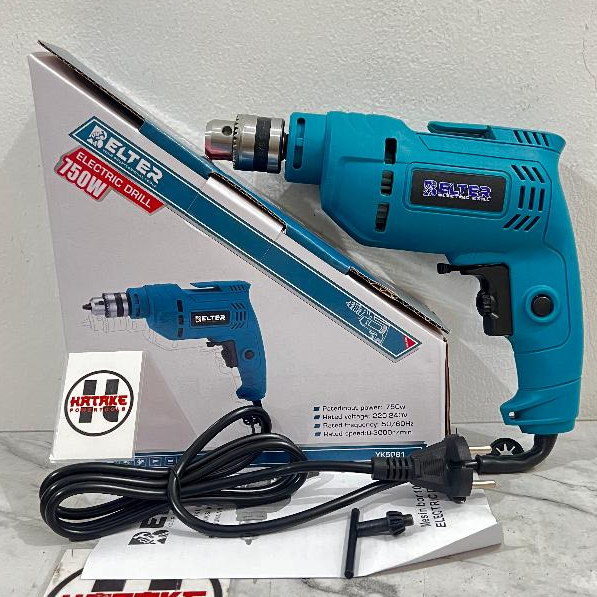 Mesin Bor 10MM Belter Drill Electric 10MM YK5081 Bor 10MM 500watt YK5081