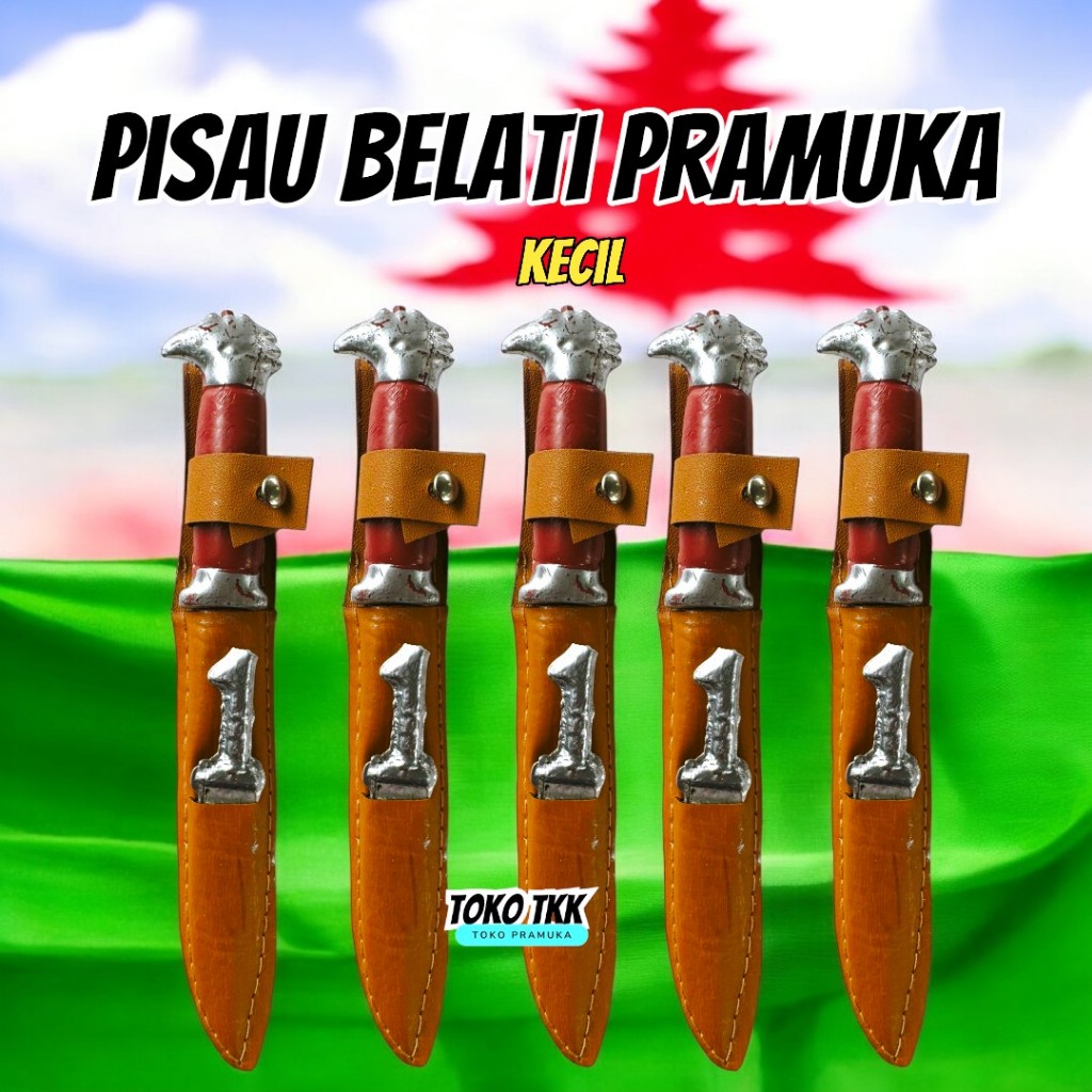 Pisau pramuka kecil / pisau belati kecil pramuka