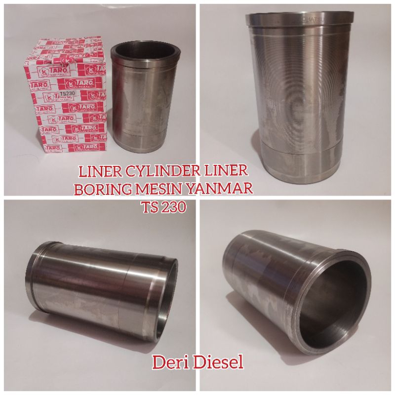 boring TS 230 liner 23PK yanmar cylinder liner mesin yanmar TS 230 liner ts 230 boring ts 230 yanmar