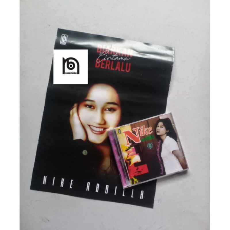 CD Nike Ardilla - Biarkan Cintamu Berlalu - Segel