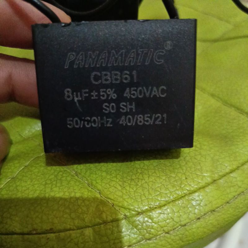 Kapasitor kotak 8uf 450v capasitor 8uf 450v