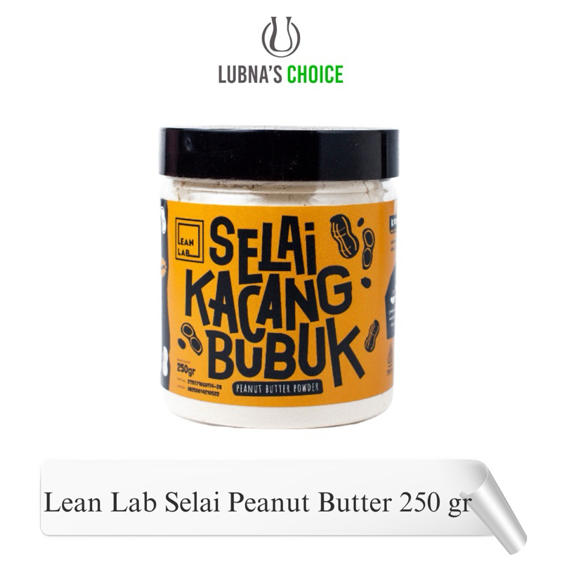 

Lean Lab Selai Original Peanut Butter 250 gram