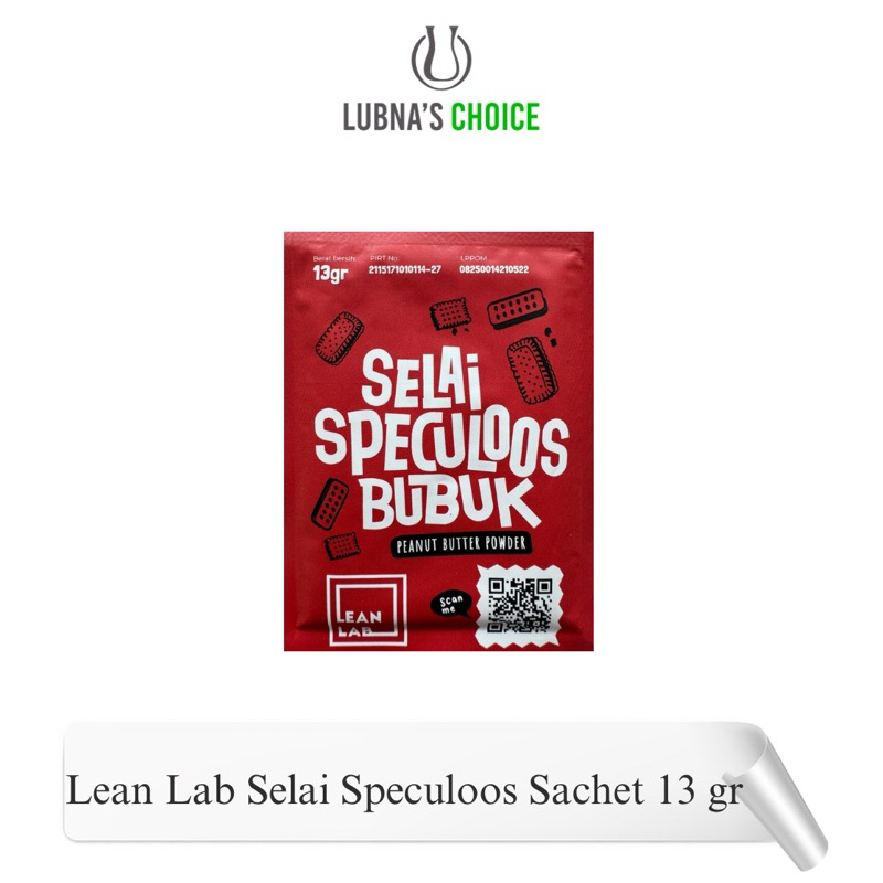 

1 Sachet - Lean Lab Selai Speculoos Biscoff 13 Gram