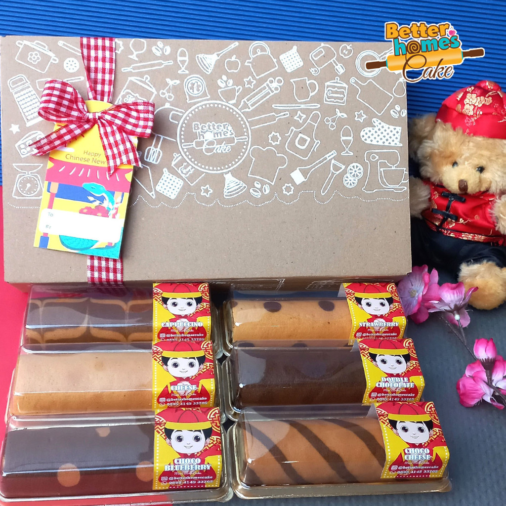 

CNY 6 pcs Mini Roll Cakes