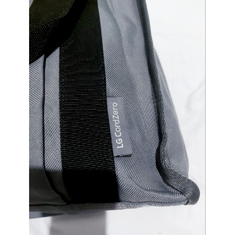 Preloved LG CordZero Grey Polyester Bag - Tas Serbaguna Multifungsi + gratis melkin tas golf,alat mu