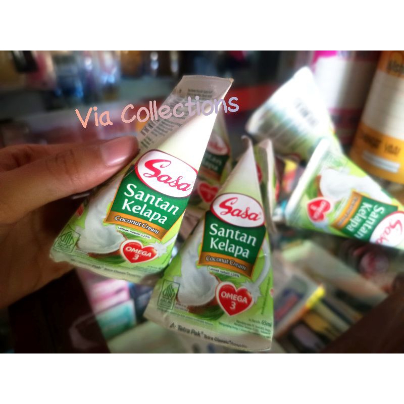 

SANTAN CAIR KELAPA INSTAN SASA, SUN KARA, LEZZA 65ML