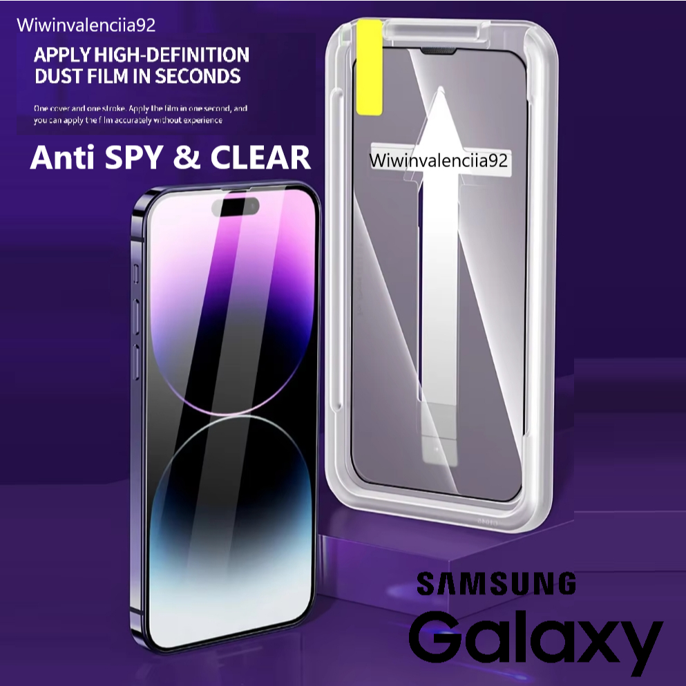 Y&M2002 - ( SUPERFIT ) Pack Screen Protector for SAMSUNG M15 M35 M25 M15 M14 M34 M24 M62 [Easy Insta