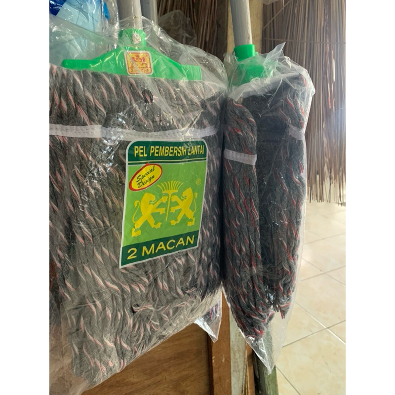 Pel Benang Hijau 2 Macan Pel Pembersih Lani 2 Macan Special Design