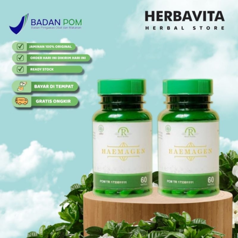 

HAEMAGEN OBAT HERBAL ALERGI GATAL GATAL 30 KAPSUL