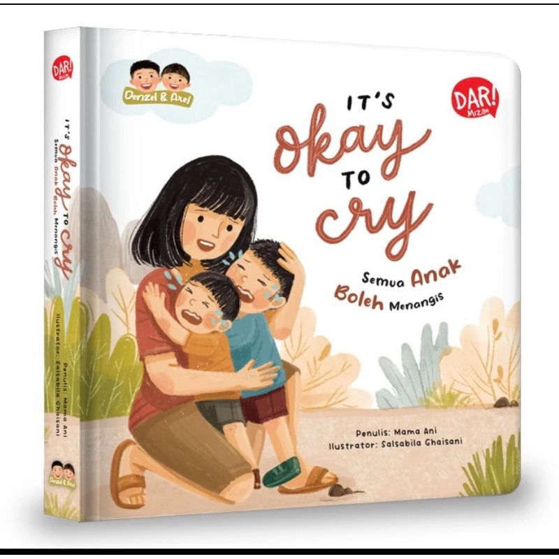 Boardbook Mengenal EMOSI/ Its Okay To Cry