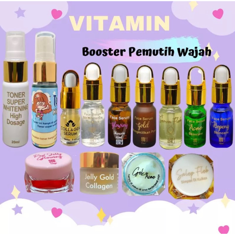 PEMUTIH WAJAH AMPUH(ECER VITAMIN WAJAH)PEMUTIH/SKINCARE/SKINCARE/PEMUTIH WAJAH
