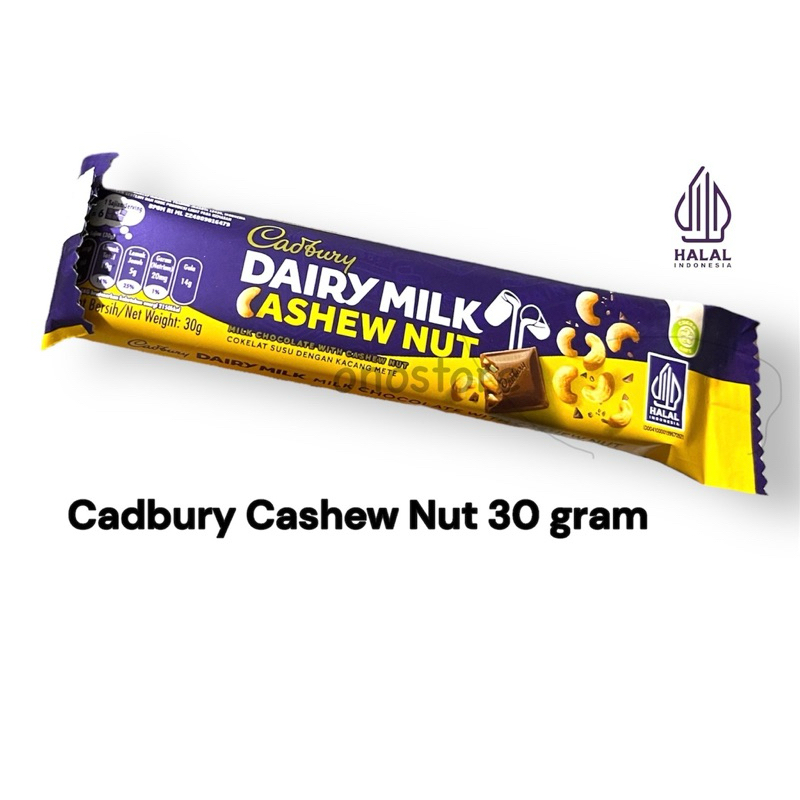 

Cadbury Dairy Milk Cashew Nut 30 gram