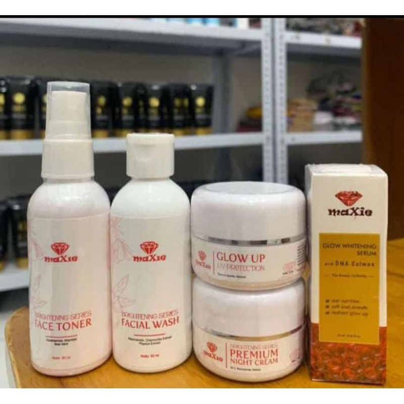 PAKET LENGKAP SKINCARE MAXIE ORIGINAL BPOM