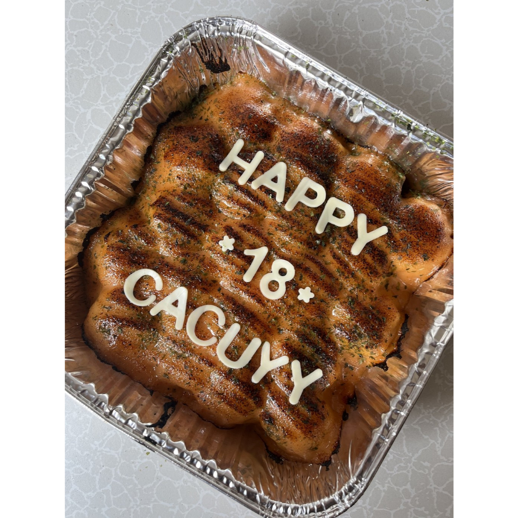 

CUSTOM TEXT DIMSUM MENTAI FREE BDAY KIT & CHILI OIL