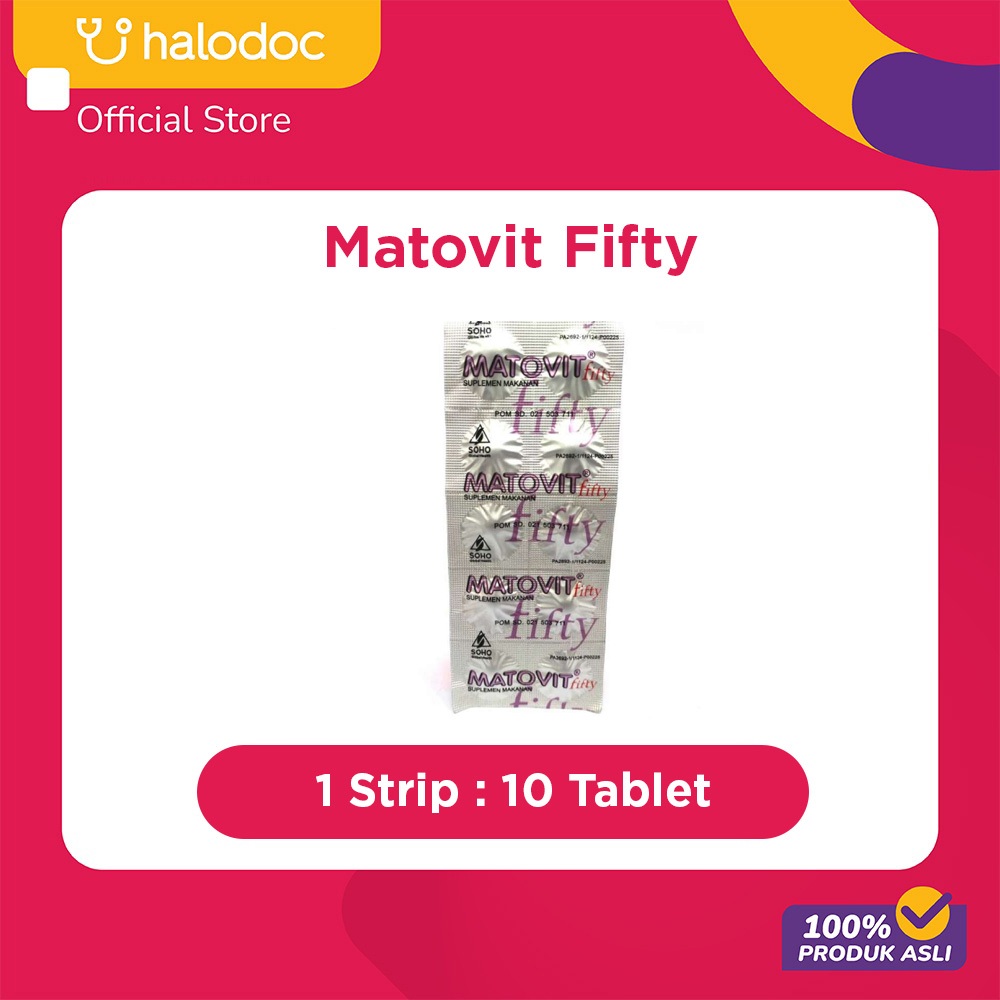 Matovit Fifty 10 Tablet
