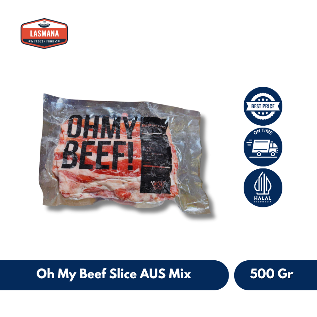 

Oh My Beef! Slice AUS Mix Fat 500 Gr