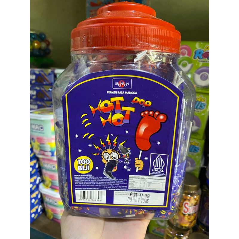 

Permen Kaki Toples isi 100
