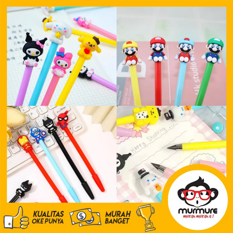 

MURMURE I PENSIL GRAPHITE SANRIO SUPERHERO MARIO / PENSIL ABADI ANAK BEST QUALITY ALAT TULIS KEKINIAN PENSIL ABADI VIRAL