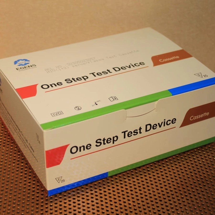 Egens One Step Ravit Test Device HIV 25 Test