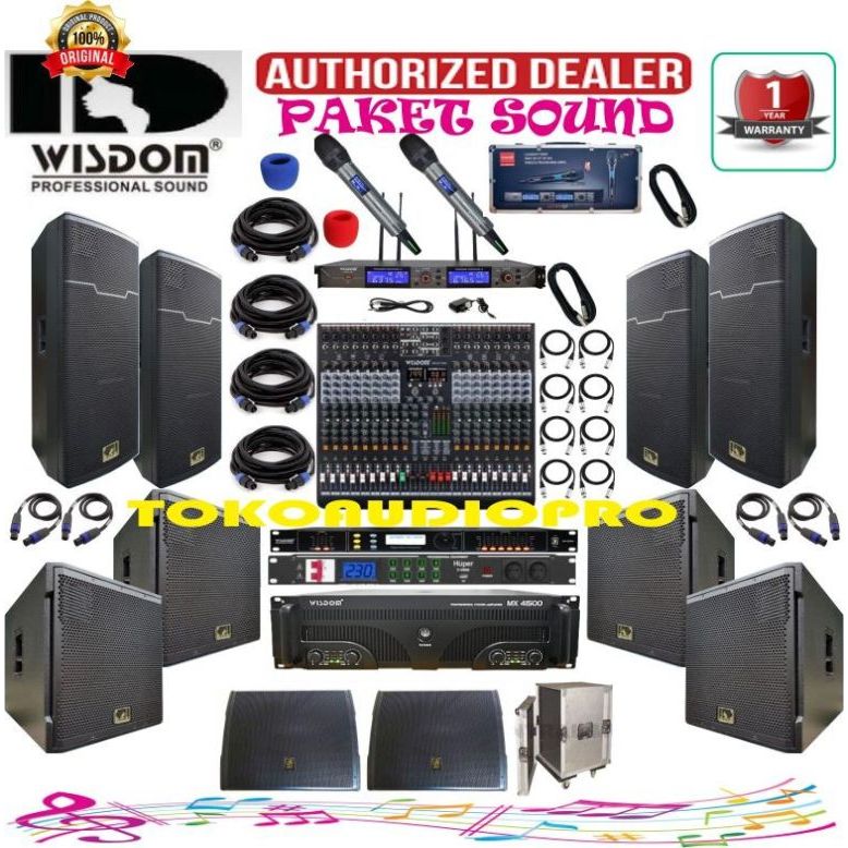 Paket Sound Lapangan Paket Sound-System Ruangan Dan Lapangan