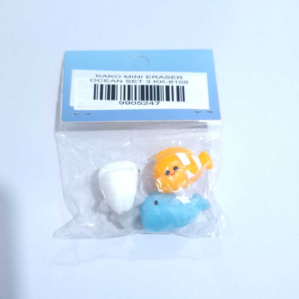 

Gramedia Surabaya - KAKO MINI ERASER OCEAN SET 3 KK-8105