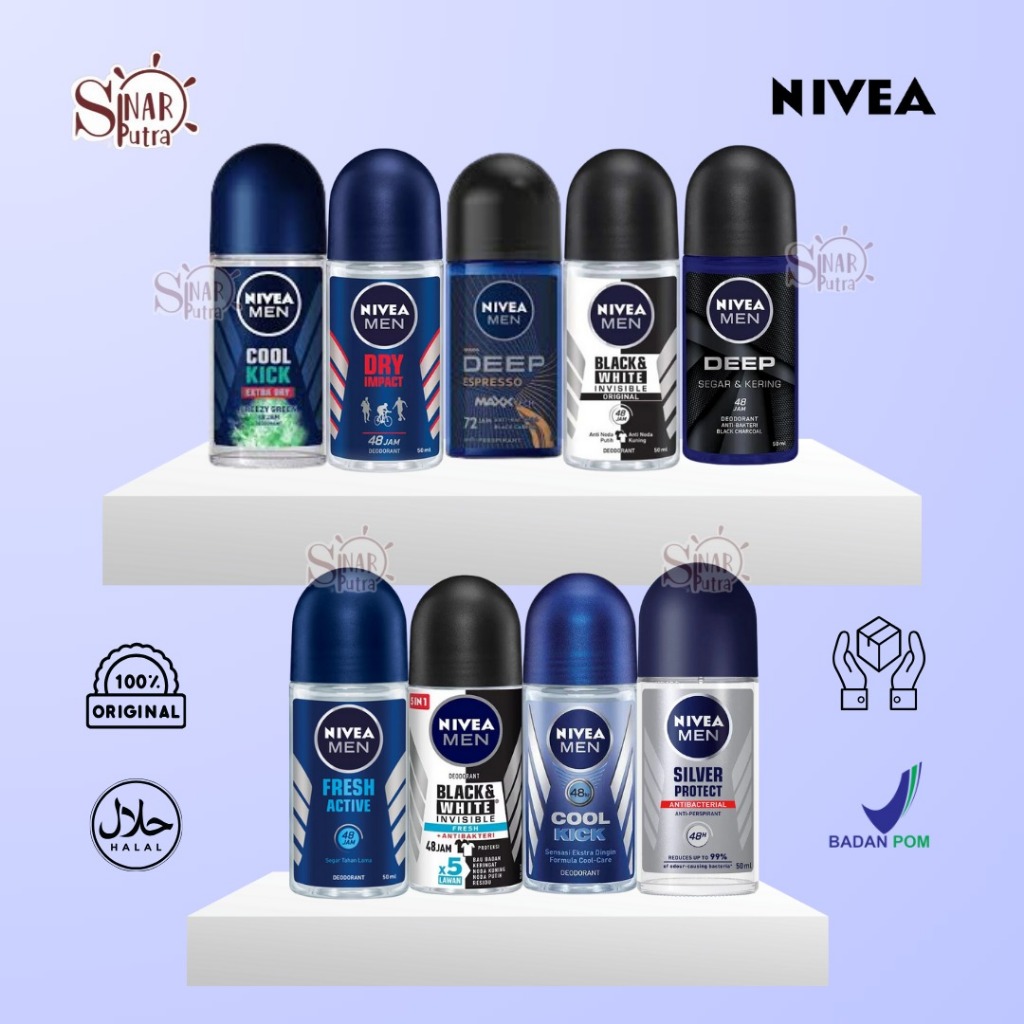 [50ml] Nivea Men Roll On