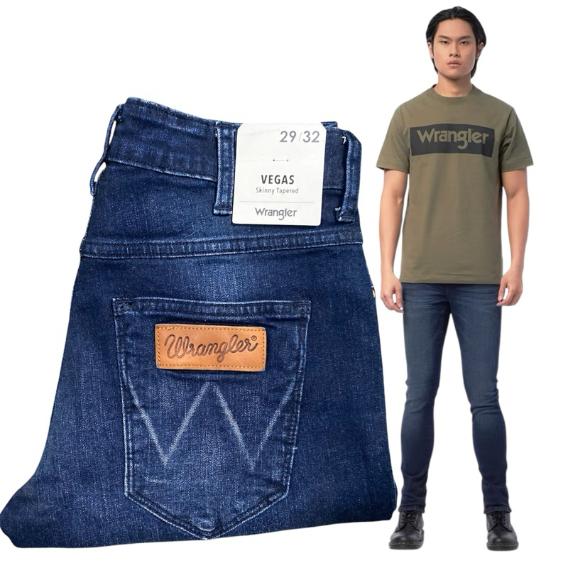 Wrangler Original Vegas Skinny02A24 Darkblue