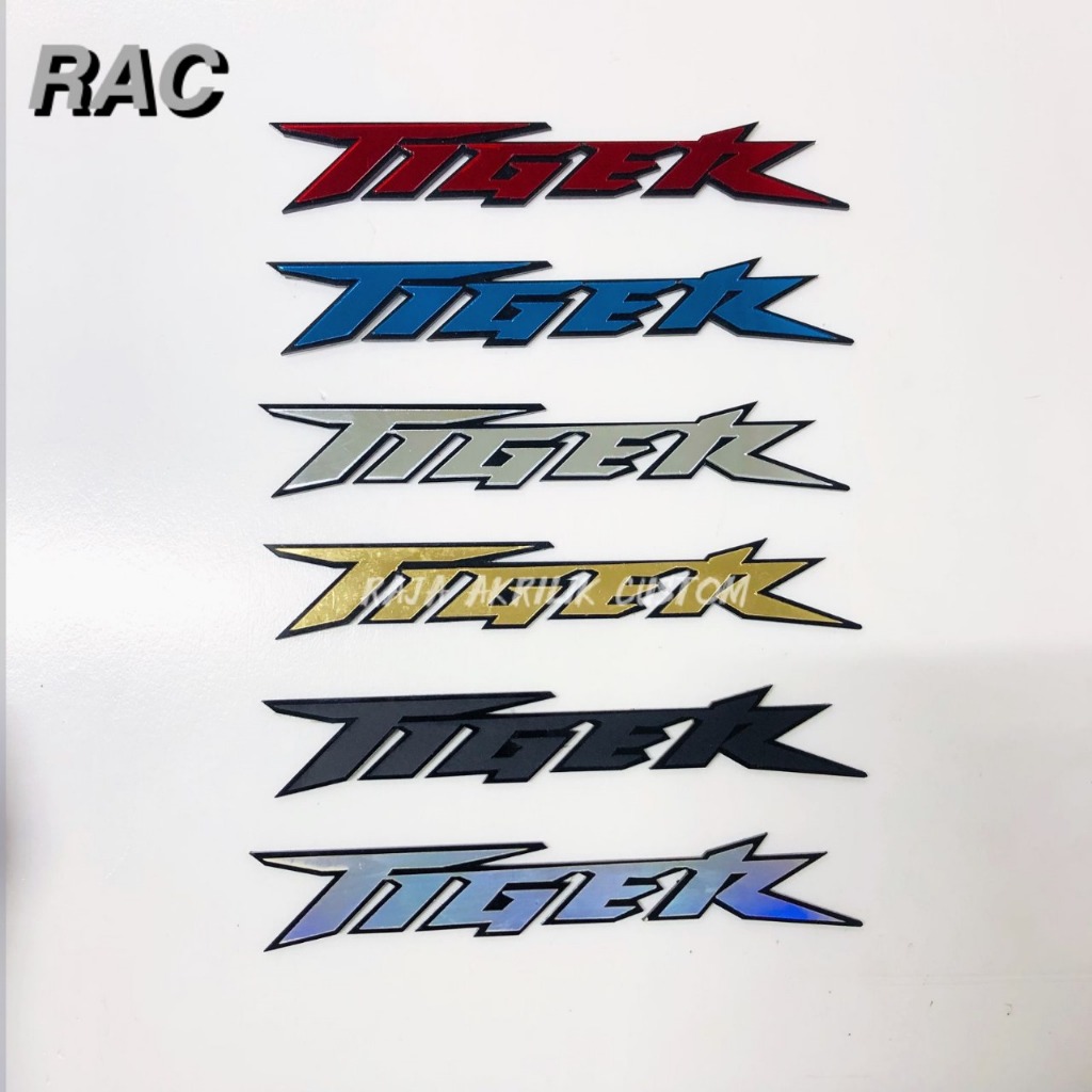 EMBLEM TIGER TIMBUL HONDA AKSESORIS MOTOR