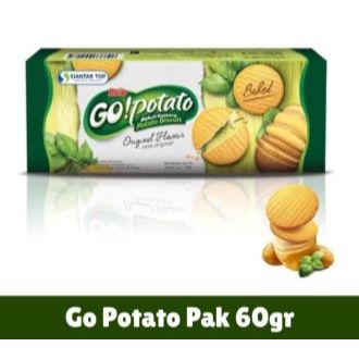 

BRIO CRISPY | BISCUIT CRACKER | GO POTATO | 60gr