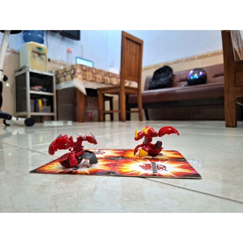 Bakugan Fusion Dragonoid Skyrider & Fusion Dragonoid Commandix