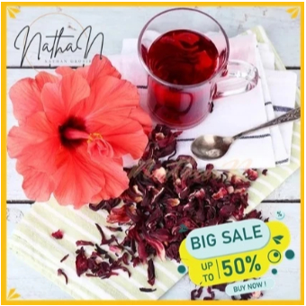 

HIBISCUS FLOWER TEA TEH BUNGA KEMBANG SEPATU 1KG