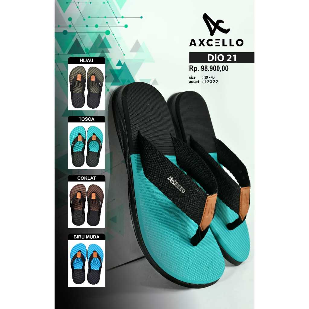 SANDAL SENDAL JAPIT PRIA AXCELLO DIO 21