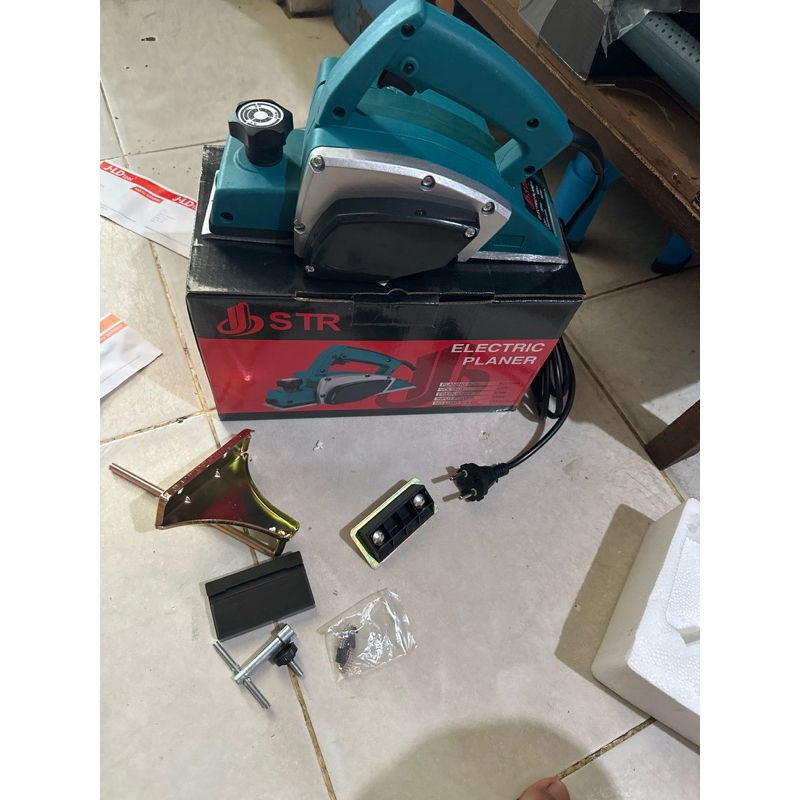 MODEL MAKITA Planner / Mesin Ketam Serut Kayu STR BIRU /Mesin Serut Kayu Ketam Pasah Planer Planner 