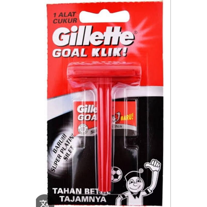

ALAT CUKUR GILLETE GOAL KLIK