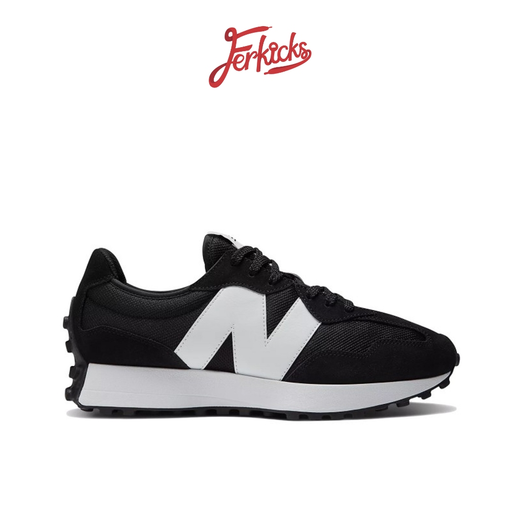 New Balance 327 Black White