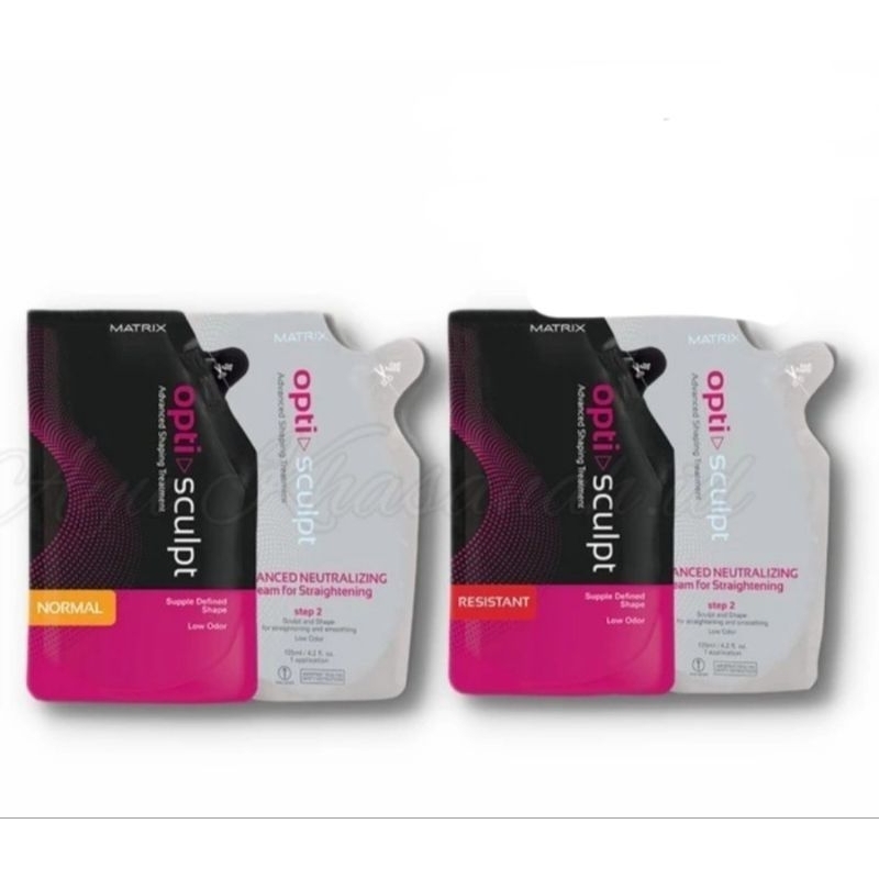 Matrix opti sculpt smoothing 125ml/opti sculpt mini step1 dan step 2