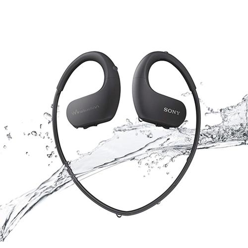 CUCI GUDANG - SONY Warna Hitam Waterproof Sports MP3 Player NW-WS413/BM E - Black - 17060115