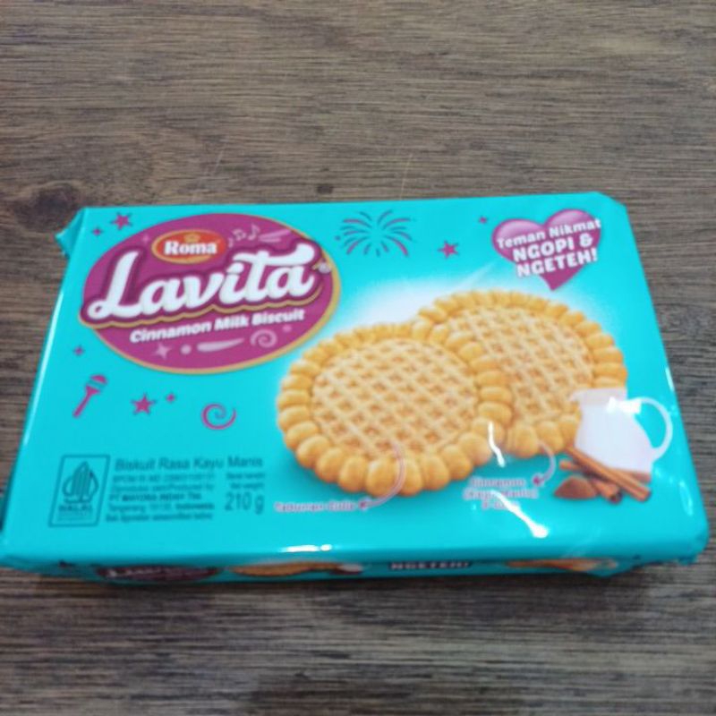 

Roma Lavita Cinnamon Milk Biscuit Rasa Kayu Manis 210 Gr
