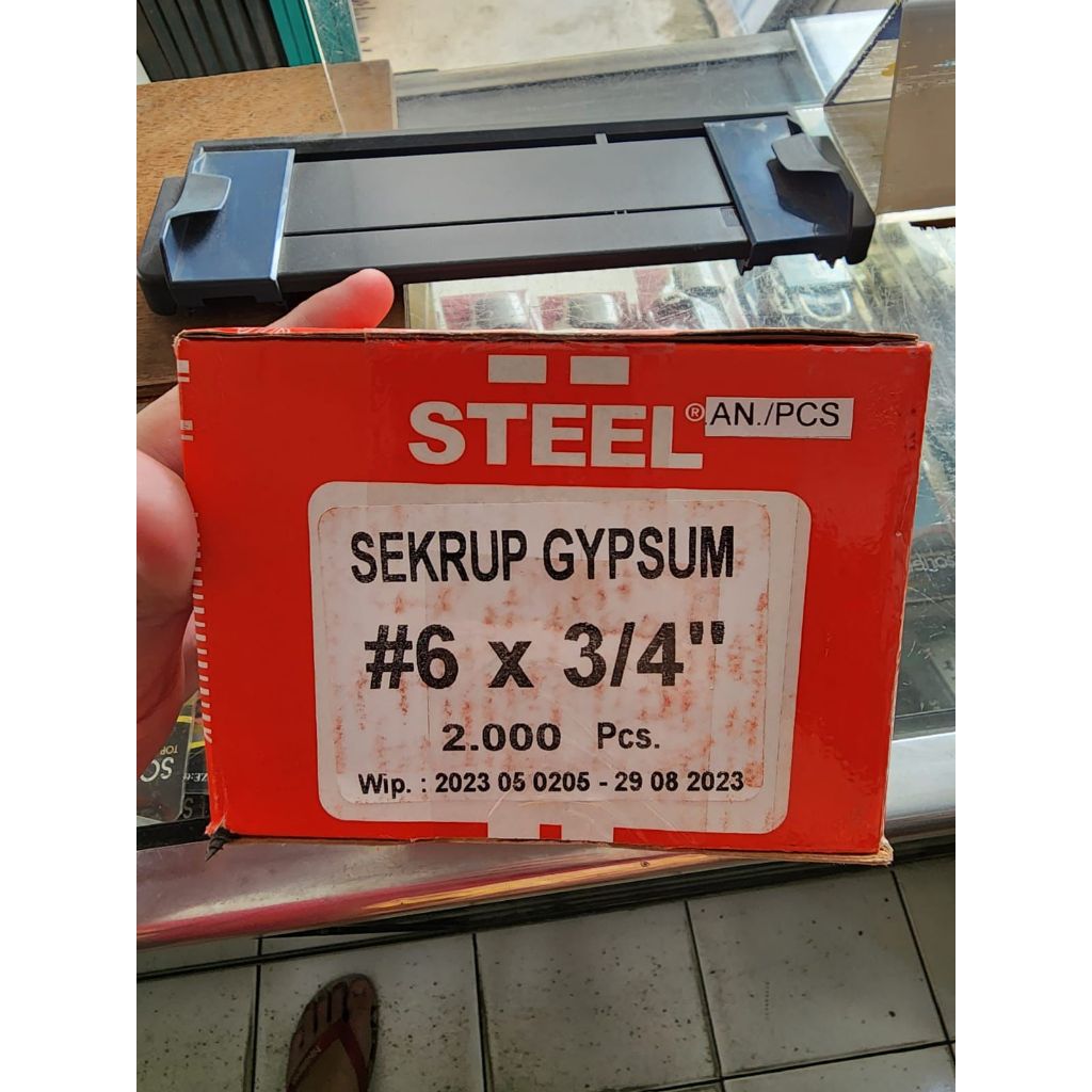 Sekrup gypsum 6x1 / sekrup 6 x3/4  / sekrup 3cm / sekrup 4cm / sekrup 5cm / sekrup 7cm