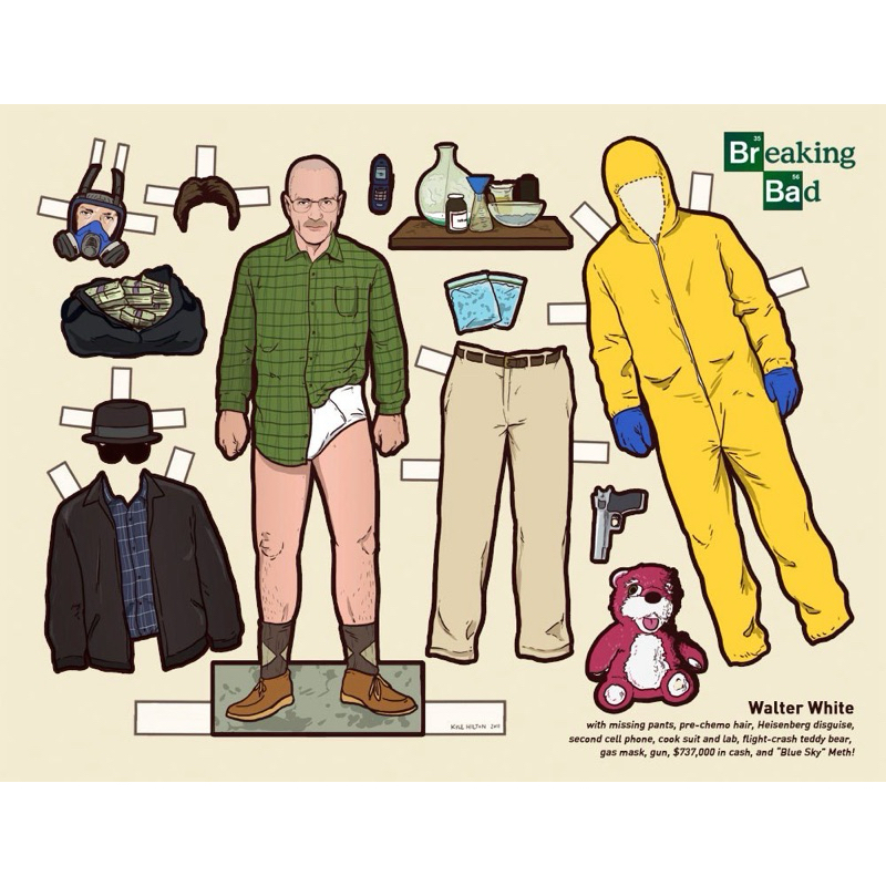 Paper Dolls Breaking Bad 01