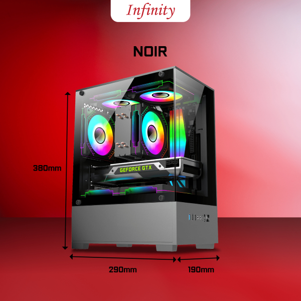 infinity noir case tanpa psu