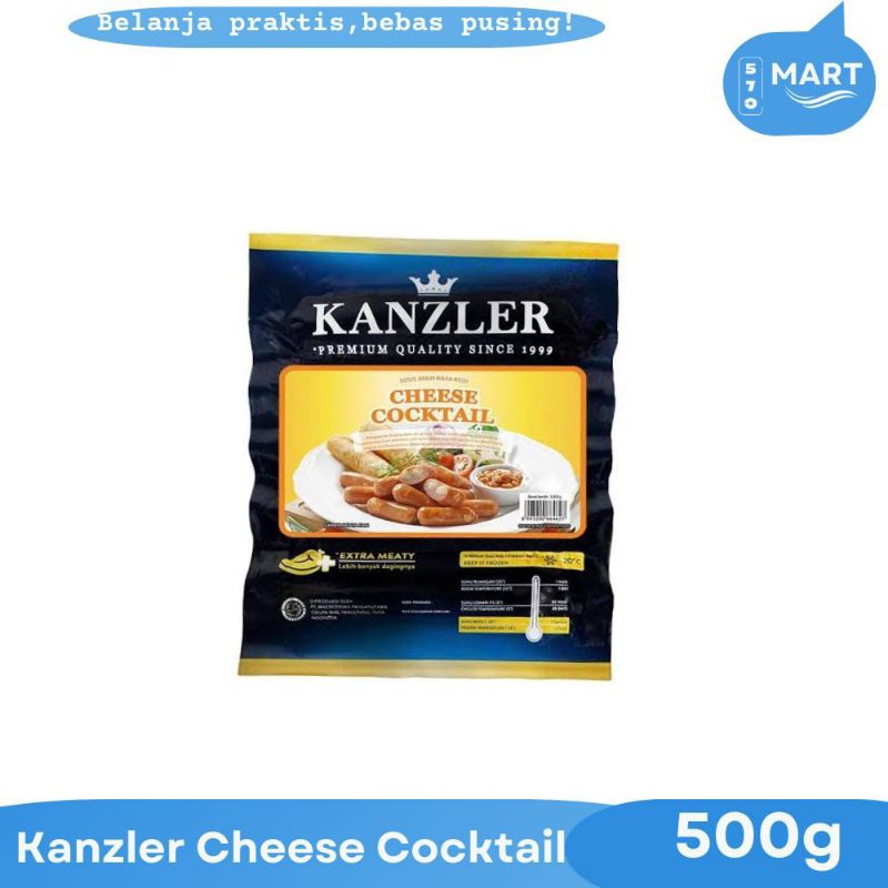 

KANZLER Sosis Ayam Keju Cheese Cocktail 500gr