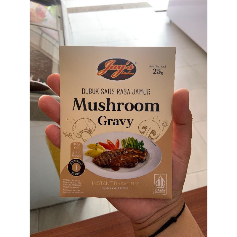 

Sauce Jays Mushroom Gravy