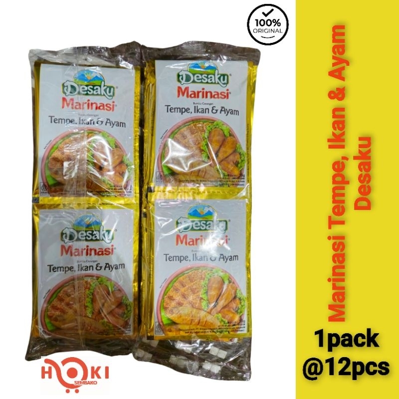 

Desaku Marinasi Tempe Ikan & Ayam@12pcs