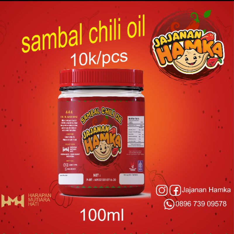 

Sambal Chili Oil Jajanan Hamka ukuran 100ml