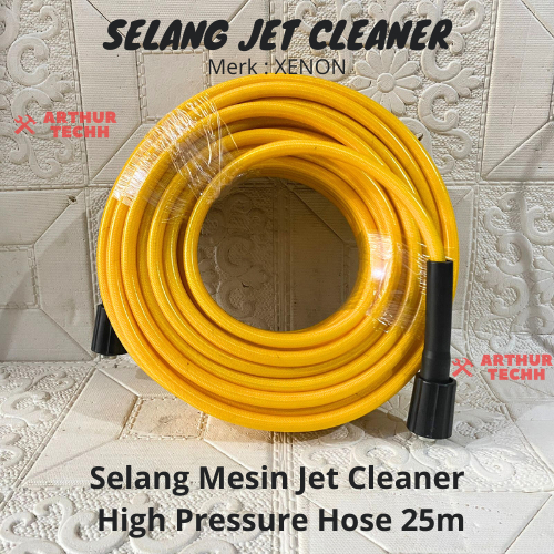 XENON Selang Jet Cleaner M22 - M22 High Pressure Hose | Selang Mesin Jet Cleaner - 25M 20M 15M 10M 5